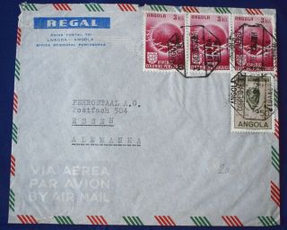 Mayfairstamps Angola 1952 Luanda To Germany Airmail Wwg80755