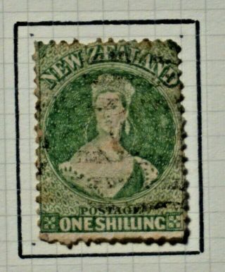 Zealand 1864 - 67 Chalon Head Wmk Large Star Sg 125