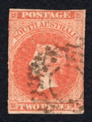 South Australia 1858 Stamp Sg 7 Cv=80£