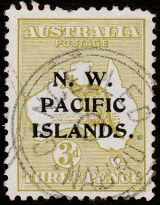 North West Pacific Islands Scott 31 (1918) F - Vf,  Cv $30.  00 C