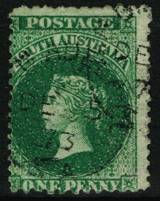Sg 64 South Australia 1868 - 1d Dark Green -