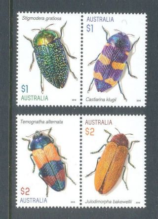 Australia - Beetles - Insects Mnh Set (2016)