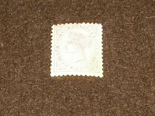 1895 Zealand Qv Stamps Sg187 Rose - Rose Red 1d One Penny Hinged Mh