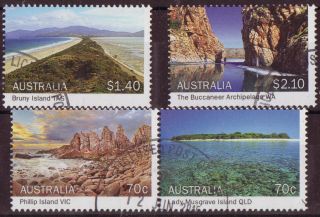 Australia 2015 Islands Of Australia Set Of 4 Fine