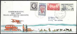 Ross Dependency 1958 Set On Fdc With Scott Base Cancels.
