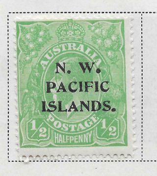 1 North West Pacific Islands Stamp From Quality Old Antique Album 1915 - 1919