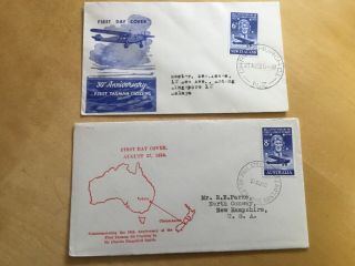 Australia & Zealand 1958 (2) Fdc 