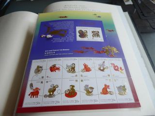 Christmas Island 2016 Sg 810a Chinese Year Sheetlet Mnh