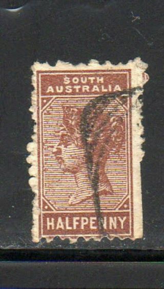 Australia - South Australia 96 1893 1/2p Queen Victoria F - Vf A