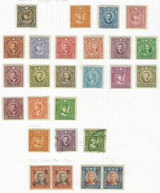 China 1939 - 1943 and accumulation on pages 2