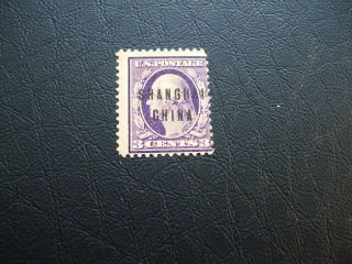 China - U.  S Postal Agency In Shanghai - China Overprint 3 Cents M.  1919