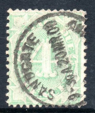 Australia: 1906 - 8 Postage Due 4d Sg D49