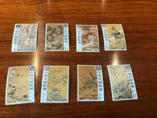 China Taiwan Stamps Two Better Painting Sets Og