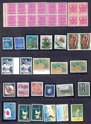 Ryukyu - [okinawa Prefecture] 1949 - 71 - 250,  Mnh Stamps 5 Scans