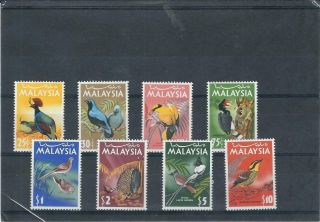 Malaysia 1965 Mnh Birds Set See