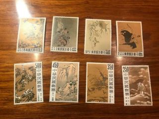 China Taiwan Stamp Two Better Painting Sets Og