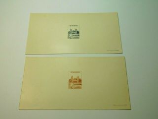 Vietnam 2 Presentation Proof Sheets Stamps Scott 100,  107 Mnh