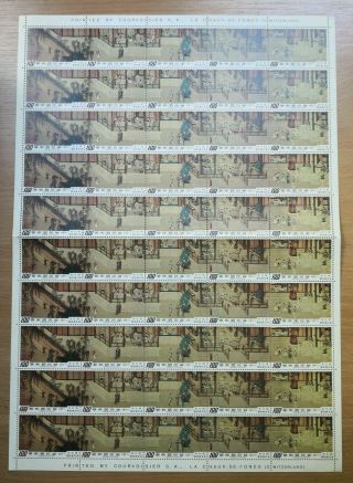 Taiwan Stamps 1973 Spring Morning Painting By Chouying No.  6 - 10 In Wholesheet,  Mnh