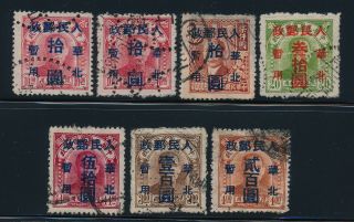 China.  North East.  1949.  Complete Set