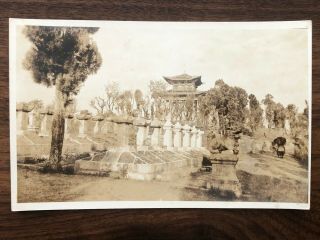 China Old Postcard Chinese Temple Yunnan Nanking Tsingtau Amoy Canton Swatow
