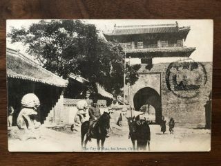 China Old Postcard The City Of Shan Hai Kwan To Germany 1911