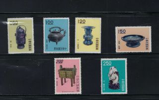 Taiwan Republic Of China Scott 1290 - 5,  Vf Og Nh Six Stamps Full Set