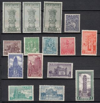 India 1947 1952 Mh Sg Cv 63£ 81$ British Colonies