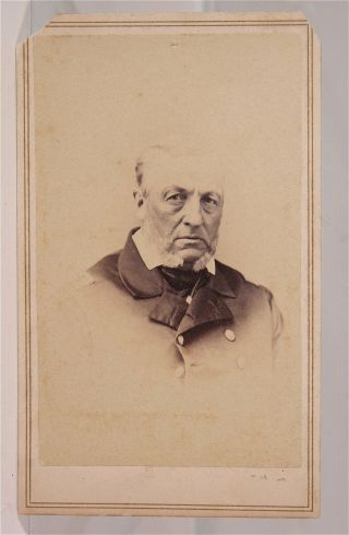 1860s Civil War Navy Commander Henry Morris Cdv Photograph - Brown Water Navy