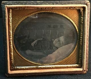 Daguerreotype Sleeping Child (or Post Mortem?)