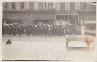Se Flint Mi Ww1 Parade Day C.  1917 Crawford & Zimmerman Store Mercantile