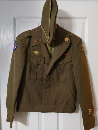 Wwii Army 6th Army Ike Jacket Ww2 Pacific Areas Uniform Grouping Photo