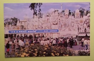 Disneyland Postcard; Rare Bank Of America " It 