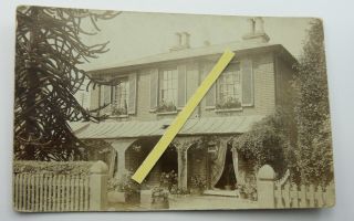 Vintage C1915 Marshall Rp Postcard Of A Villa At Waterlooville Hants