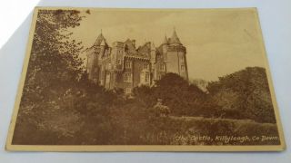 Vintage Real Photo Postcard The Castle Killyleagh Co Down Butlers Series