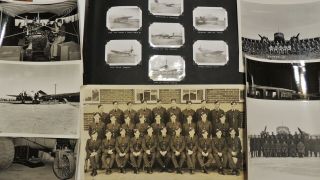 Large Ww1 - Ww2 Photo Grouping Royal Canadian Air Force Rcaf Raf Gloster Meteor