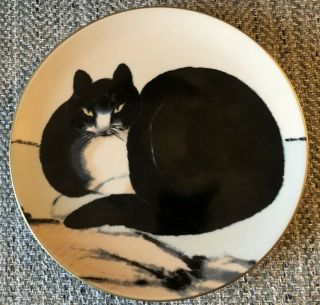 Metropolitan Museum Of Art The Seated Cat By Chu Ling Made In France Plate