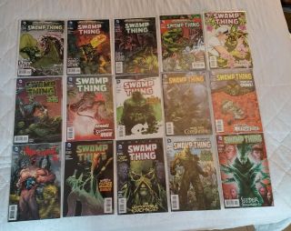Swamp Thing 1 - 40 52 DC 2011 - 2015 Complete Series 0 Annuals 1 - 3,  Futures end 2