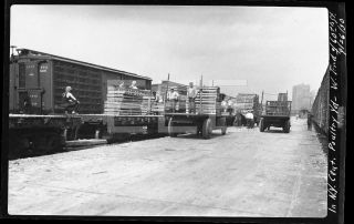 1930 Poultry Yard 60th St Manhattan Nyc York City Old Photo Negative H94