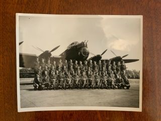 ww2 raf 90 sqn Lancaster bomber squadron photograph 2