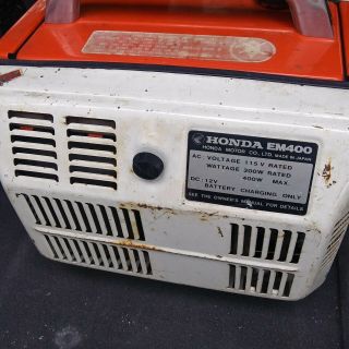 Vintage Em400 Honda Ac/dc Portable Generator