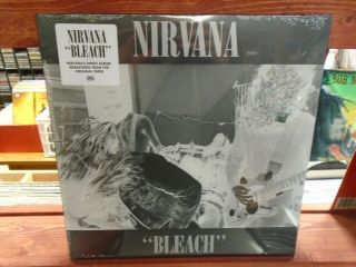 Nirvana Bleach Lp Vinyl [debut Album Kurt Cobain]