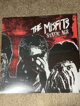 The Misfits Static Age Vinyl Lp Danzig Punk Hardcore Goth Fiend Club