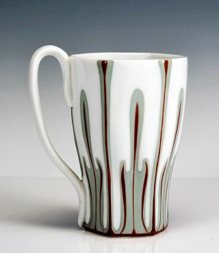 Rare Meissen Hentschel Art Nouveau Crocus 3 3/4 " Tall Cup