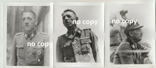 6x Ww2 German Press Photo Waffen Ss Volunteer Division Prinz Eugene Artur Pleps