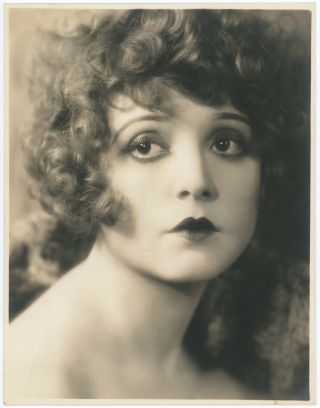 Silent Film Star Madge Bellamy 1920s George Hommel Glamour Photograph