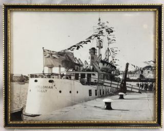 Vintage Scillonian Ii Ship Photograph (1955),  Isle Of Scilly,  Cornwall,  Nautical