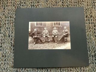 Antique 1900 Photo Ohio Civil War Veterans Id 