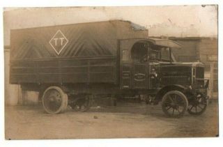 Old Postcard The Tonnage Transport Co.  Ilford Essex Real Photo Vintage C.  1920
