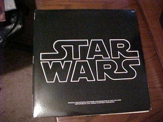 Vintage Star Wars Anh Soundtrack Double Vinyl Lp Record Album 1977