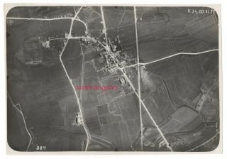 №68 Ww1.  Italian Front / Prima Guerra Mondiale,  Begliano Aerial View Photograph